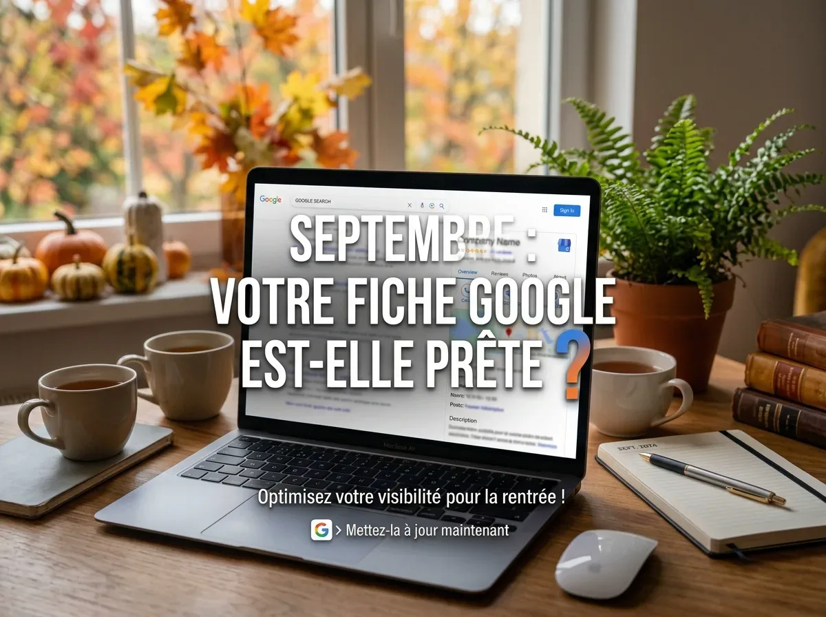 Septembre : votre fiche Google est-elle prête ?