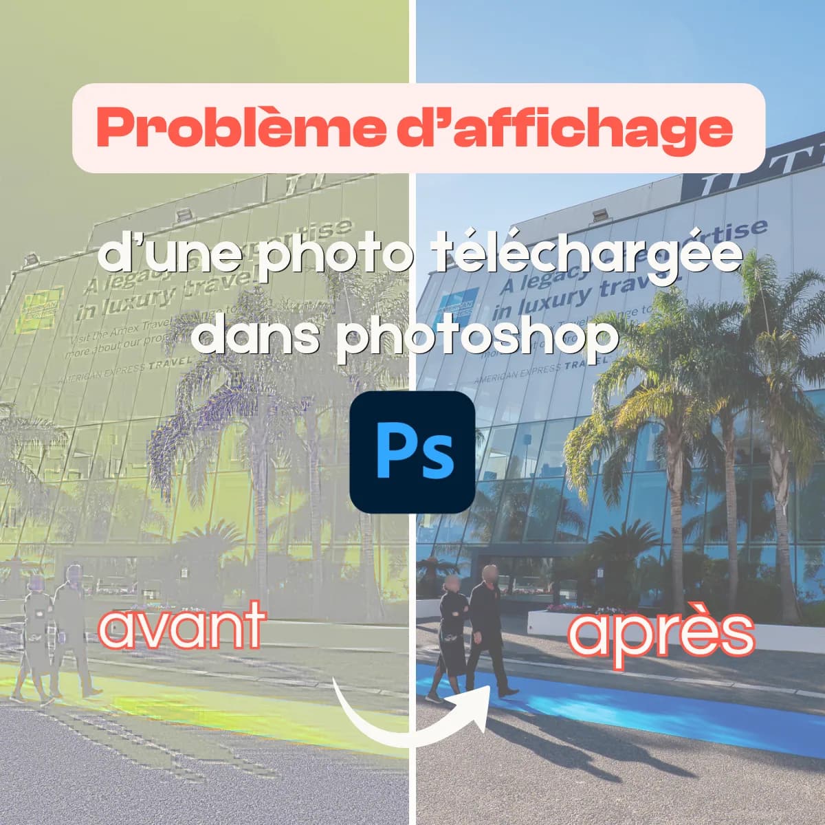 Photos téléchargées depuis Facebook : pourquoi les couleurs virent au violet dans Photoshop (et comment corriger ça sur Mac)