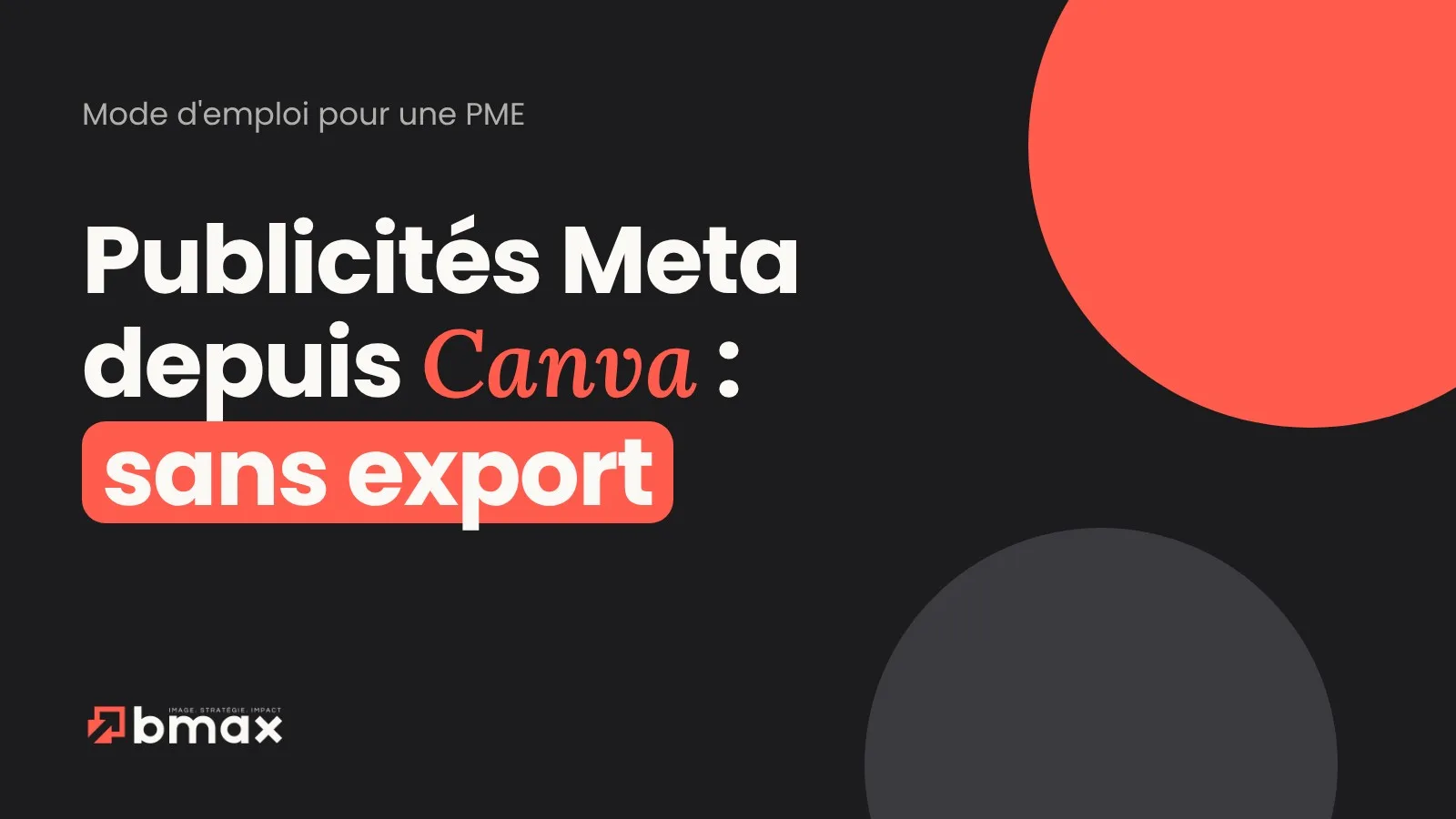 Publicités Meta depuis Canva : publier une pub sans export, mode d'emploi pour une PME
