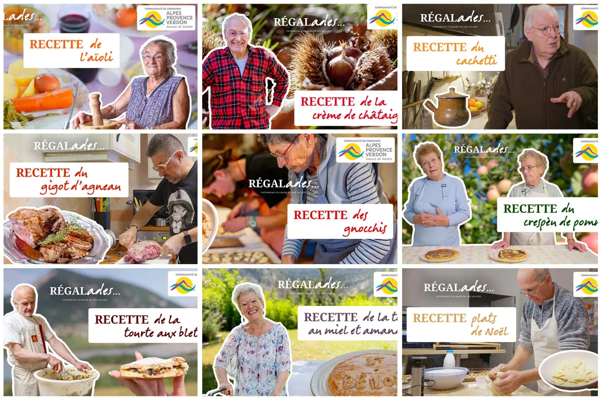 CCAPV – Régalades, série vidéo sur le patrimoine culinaire de 41 villages