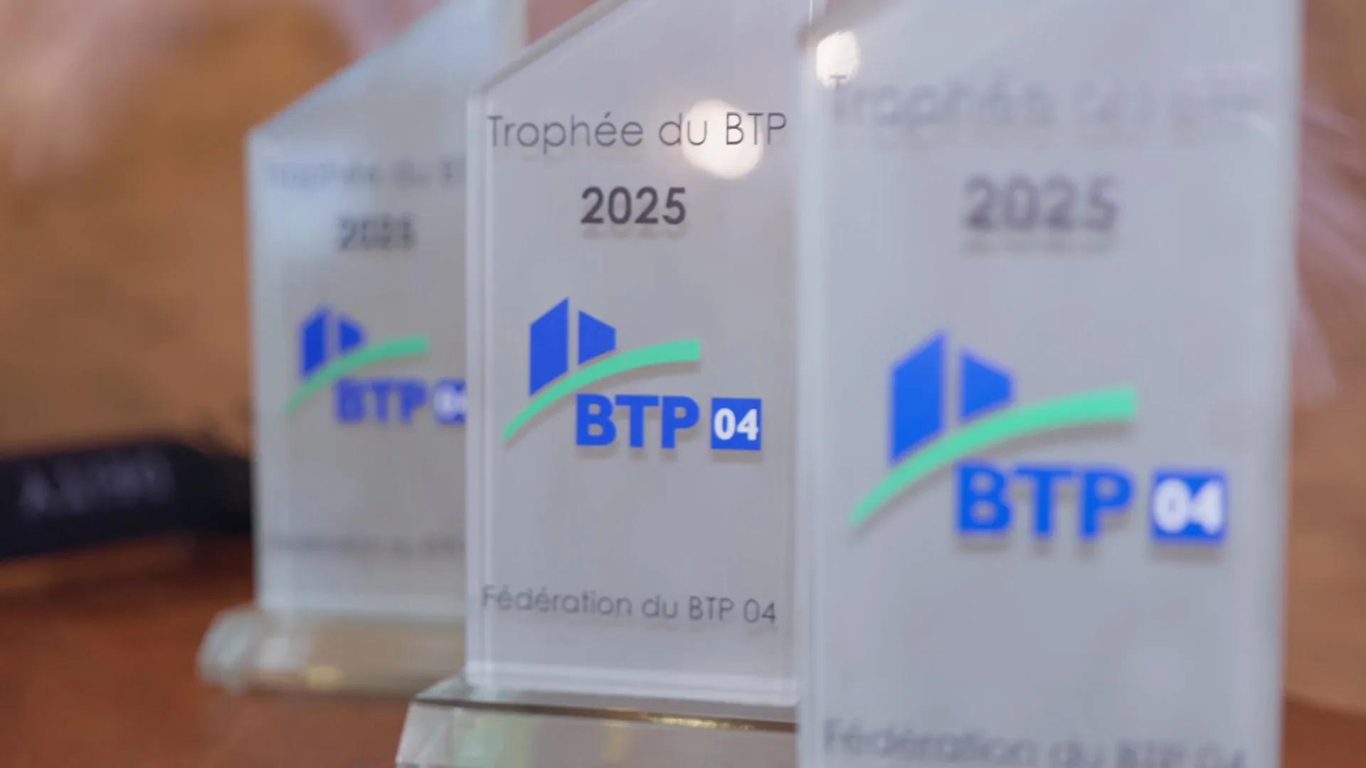 Reportage événementiel – soirée remise des trophées BTP 04 – Alpes de Haute Provence