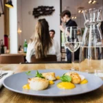 noix-saint-jacques-poelees-puree-mangue-bistronomie