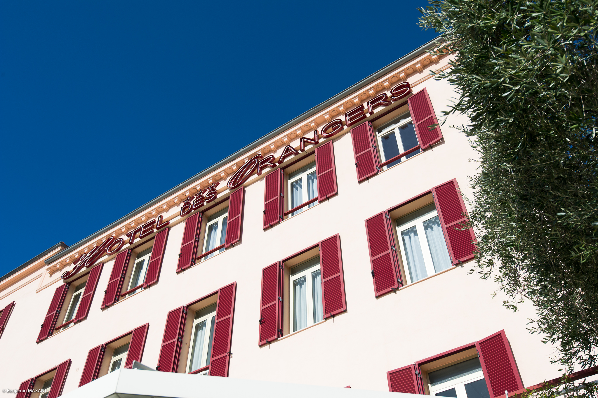 Reportage photo hotel des Orangers a Cannes